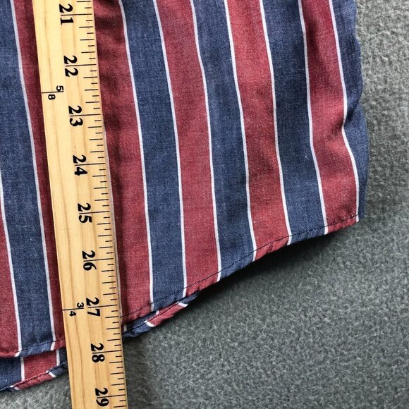 VTG Apparel Workshop Pinstripe Button Down Casual Shirt - Picture 7 of 9